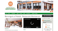 Desktop Screenshot of hostalmontserrat.com