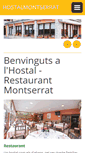 Mobile Screenshot of hostalmontserrat.com